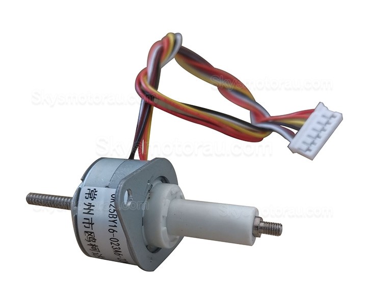 Oukeda OK25BY16-023A6-22N PM Linear Stepper Motor Lead/rev 1mm Travel 22mm 15 Deg 0.23A Thrust 10N